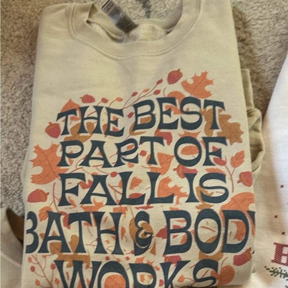 Fall B&B works Sweatshirt- size medium